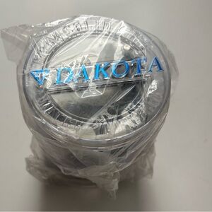 Lot of 2 Dakota Stackable Watches Black Band Blk/Red Face White Band Silver Face